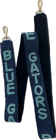 Blue Gator Purse Strap