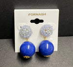 Assorted Blue Gator Earrings
