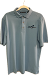 Cutter and Buck Light Blue Pique Polo