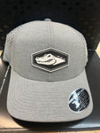 Heather Gray Curved Performance Hat