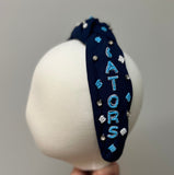 Gators Beaded Headband