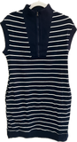 Navy Striped Dress