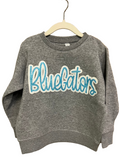 Youth Sequin Blue Gators Sweatshirt - Navy or Grey