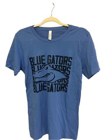 Stacked Blue Gator Tee