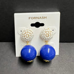Assorted Blue Gator Earrings