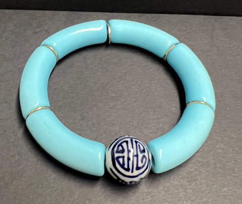 More Assorted Blue Gator Bracelets