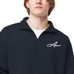 Unisex 1/4 Zip Cotton Fleece Pullover