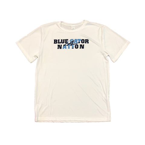 Blue Gator Nation White