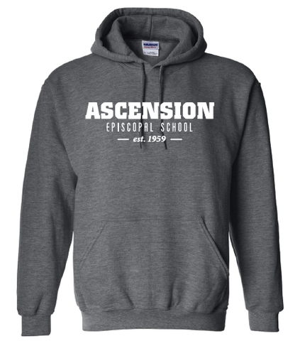 Grey Hooded Sweatshirt
