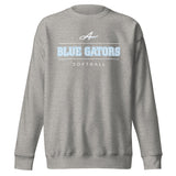 Softball - Cotton Crewneck Sweatshirt - Adult