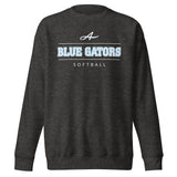 Softball - Cotton Crewneck Sweatshirt - Adult