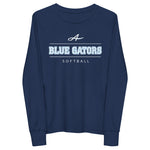 Softball - Long Sleeve Cotton Tee - Youth